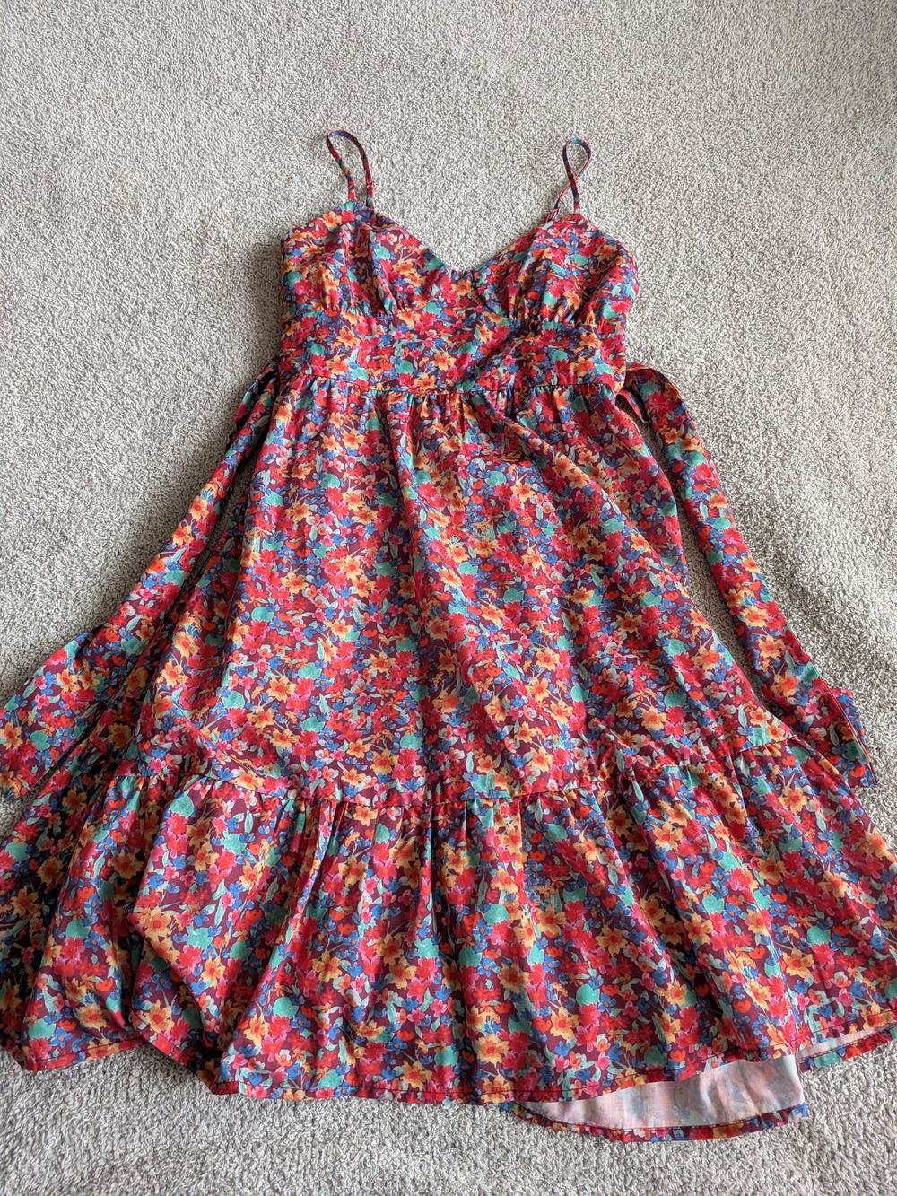 🌼B2G1🌼 Cider Multicolored Floral Mini Dress